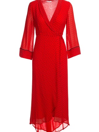 Червона сукня GANNI : фото - Invogue